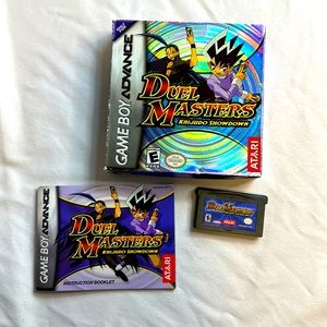 Duel Masters: Kaijudo Showdown (Nintendo Game Boy Advance, 2004) cartridge + box